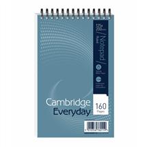 Cambridge Reporters Notebook Wirebound Headbound 125x200mm 160 Pages