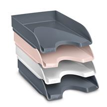 Cep | CEP Mineral by Cep Letter Trays A4 Portrait Stackable Assorted Colours