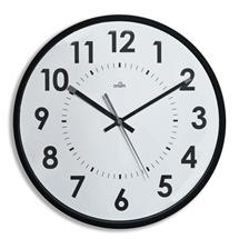 CEP Orium by Cep Slient Quartz Analogue Wall Clock 310mm White/Black