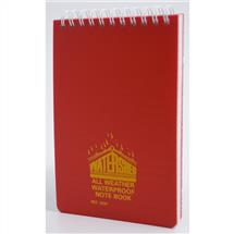 Chartwell Watershed Notebook 156x101mm Lined 50 Pages Red - 2291Z