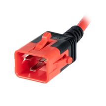 Cablenet CNL 2M C20-C19 D-Lck Rd PVC 1.5MM Red IEC C20 IEC C19