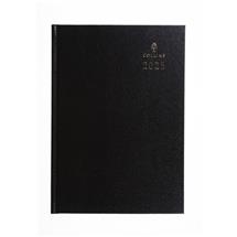 Collins 44 Desk Diary A4 Day to Page 2025 Black 44.99-25- 821379