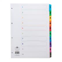 Concord Classic Index 110 A4 180gsm Board White with Coloured Mylar