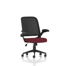 Crew Mesh Back Task Operator Office Chair Bespoke Fabric Seat Ginseng