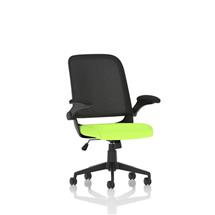 Crew Mesh Back Task Operator Office Chair Bespoke Fabric Seat Myrrh