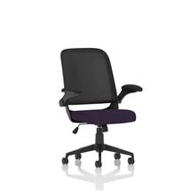 Crew Mesh Back Task Operator Office Chair Bespoke Fabric Seat Tansy