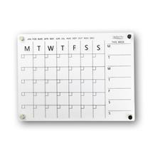 Deflecto A3 Acrylic Weekly/Monthly Planner Magnetic Mounting System