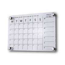 Deflecto A3 Acrylic Weekly/Monthly Planner Wall Mounted 420 x 297mm