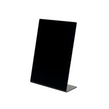 Deflecto A4 Portrait Slanted Countertop Chalkboard Black - SSPA414-2