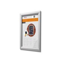 Deflecto A4 Wall Mounted 25mm Aluminium Snap Frame Literature Display