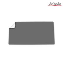 Deflecto PVC Desk Mat 80x40cm Dual Colour Grey/White  - DM8040G/W