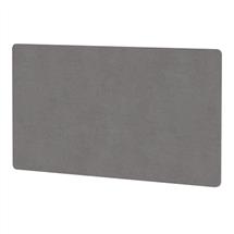 Top Brands | Dynamic Air BacktoBack Desk Divider Screen W1600 x D800mm Grey Fabric