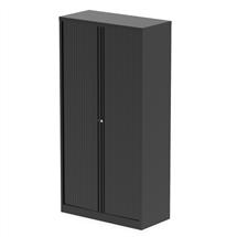 Dynamic Qube by Bisley Side Tambour Cupboard No Shelves H1000 x W1000