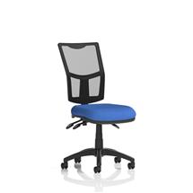 Eclipse Plus III Chair Mesh Back With Blue Seat KC0377