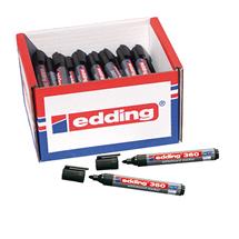 edding 360 Whiteboard Marker Bullet Tip 1.53mm Line Black Classpack