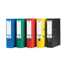 Elba Coloured Board Lever Arch File Paper on Board A4 80mm Spine Width