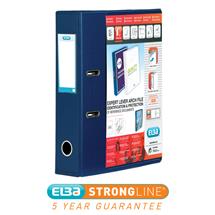 Elba Vision Lever Arch File With Clear PVC Cover Pockets A4 70mm Spine