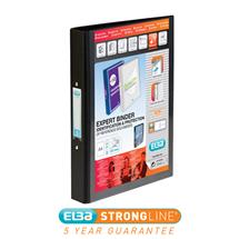 Elba Vision Ring Binder A4 30mm Spine 25mm Capacity 2 ORing Black