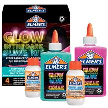 Elmers Toys | Elmers Glow In The Dark Slime Kit Includes Glow In The Dark Glue (Blue