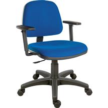 Ergo Blaster Medium Back Fabric Operator Office Chair with Height