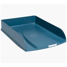 Exacompta Letter Trays | Exacompta Neo Deco Letter Tray 346 x 255 x 65mm Duck Blue (Each)