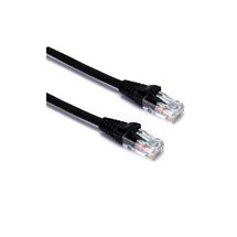 Excel Cat6 Patch Lead U/UTP Unshielded LSOH Blade Booted 7 m Black