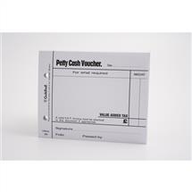 Guildhall Petty Cash Voucher Pad 127x101mm White 100 Pages (Pack 5)