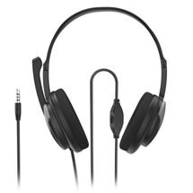 Hama HSP100 V2 Headset Wired Headband Office/Call center Black,