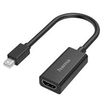 Hama 00200332 video cable adapter Mini DisplayPort HDMI Black