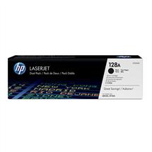 HP 128A 2-pack Black Original LaserJet Toner Cartridges