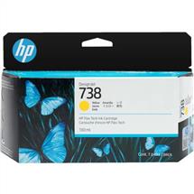 HP No 738 Yellow Standard Capacity Ink Cartridge 130ml - 498N7A