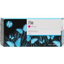 HP No 738 Magenta Standard Capacity Ink Cartridge 300ml - 676M7A