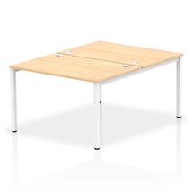 Impulse BacktoBack 2 Person Bench Desk W1200 x D1600 x H730mm With