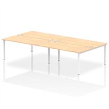 Impulse BacktoBack 4 Person Bench Desk W1600 x D1600 x H730mm With