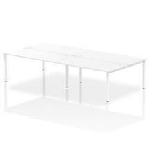 Impulse BacktoBack 4 Person Bench Desk W1600 x D1600 x H730mm With