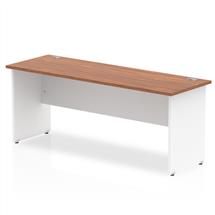 Impulse | Impulse Straight Office Desk W1800 x D600 x H730mm Panel End Leg