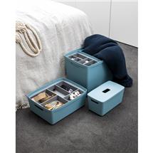 Inabox Designer Storage Boxes With Lids and Trays Large Value Pack (2