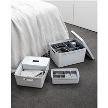 Inabox Designer Storage Boxes With Lids and Trays Small Value Pack (2