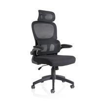 Iris Mesh Back Task Operator Office Chair Black Fabric Seat With