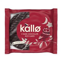 Kallo | Kallo Belgian Dark Chocolate Rice Cake Thins Two Pack (Pack 30)