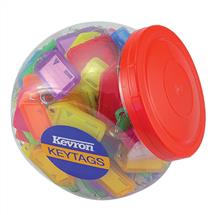 Kevron | Kevron Key Tags Plastic Assorted Colours (Pack 150) ID5AC150Z