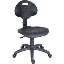 Labour Pro | Labour Pro Polyurethane Operator Chair Black - 9999