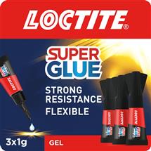 Loctite Super Glue Mini Trio Power Gel 3x1g - 2642101