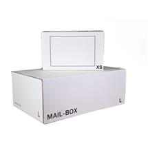 LSM Standard Mailing Box 245 x 150 x 30mm XSmall White (Pack 20)