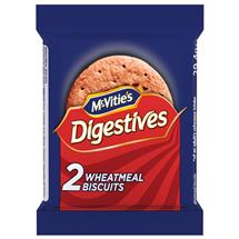 Mcvities | McVities Digestive Biscuit Two Pack Portions (Pack 24) - 0401061