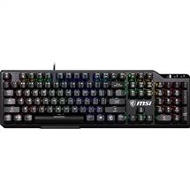 MSI VIGOR GK41 keyboard Gaming USB Black | Quzo UK