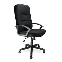 Nautilus Designs Coniston High Back Fabric Executive Office Chair With