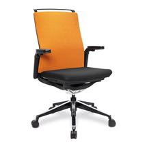 Nautilus Designs Libra High Back Fabric Executive Office Chair With