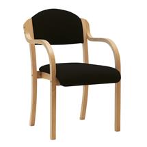 Nautilus Designs Tahara Stackable Conference/Visitor Chair With Arms