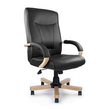 Troon | Nautilus Designs Troon High Back Leather Faced Executive Office Chair